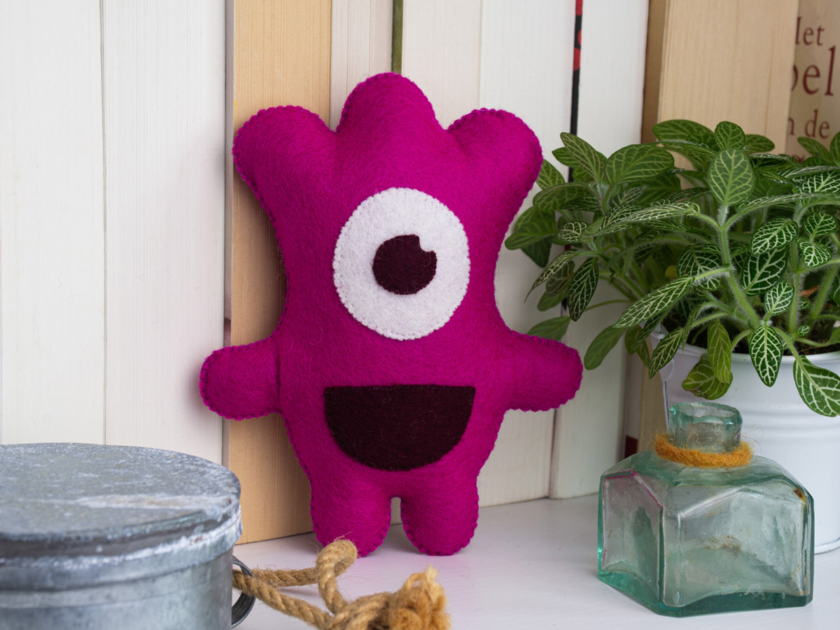 Afbeelding van een Happy Monster Club knuffel